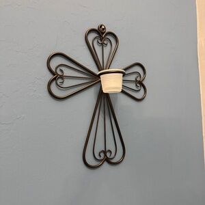 PartyLite Cross Votive Holder